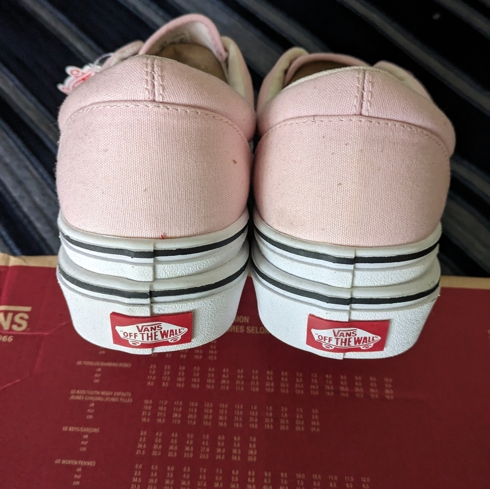 Vans Super ComfyCush Era Canvas Platform Shoe Blushing Women 11.5 042024 - Picture 8 of 10